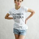 TWARDA SZTUKA T-shirt white Defence