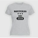 Koszulka z nadrukiem, prezent na dzień edukacji, super nauczycielka, koniec