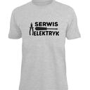 Koszulka z nadrukiem dla elektryka, prezent najlepszy elektryk, do pracy, urodziny