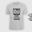 Koszulka z nadrukiem dla męża, prezent od żony, święta, upominek, walentynki