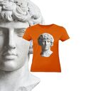 POMARAŃCZOWA KOSZULKA DAMSKA "DAVID"