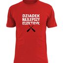 Koszulka z nadrukiem dla dziadka, prezent najlepszy dziadek, urodziny, święta
