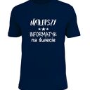 Koszulka z nadrukiem dla informatyka, prezent najlepszy, programista, komputer