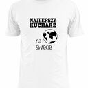 Koszulka z nadrukiem dla kucharza, prezent najlepszy kucharz, gotowanie, urodziny