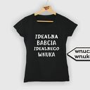 Koszulka z nadrukiem od wnuków, wnuka, wnuczki, prezent, najlepsza babcia, dzień