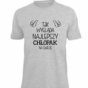 Koszulka z nadrukiem, prezent chłopak, narzeczony, urodziny, walentynki, mikołajki
