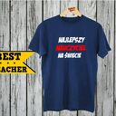 Koszulka z nadrukiem, prezent na dzień edukacji, super nauczyciel