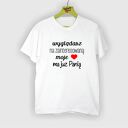 Koszulka z nadrukiem chłopaka, super faceta, mężczyzny, męża