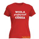 Koszulka z nadrukiem dla córki, najlepsza córcia, prezent córeczki na urodziny