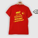 Koszulka z nadrukiem dla męża, prezent od żony, święta, upominek, walentynki