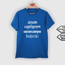 Koszulka z nadrukiem dla narzeczonego, super faceta, pan młody, walentynki, święta