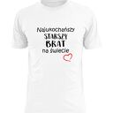 Koszulka z nadrukiem dla starszego lub młodszego brata, prezent, urodziny młodszy