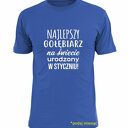Koszulka z nadrukiem, prezent najlepszy gołębiarstwo, urodziny