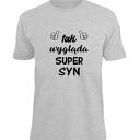 Koszulka z nadrukiem dla syna, synów, najlepszy syn, prezent na urodziny od rodziców