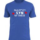 Koszulka z nadrukiem dla syna, synów, najlepszy syn, prezent na urodziny od rodziców