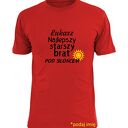 Koszulka z nadrukiem dla starszego lub młodszego brata, prezent, urodziny młodszy