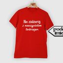 Koszulka z nadrukiem, prezent na dzień edukacji, super nauczyciel