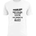 Koszulka z nadrukiem dla brata, prezent najlepszy brat, urodziny bro, święta