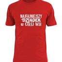 Koszulka z nadrukiem dla dziadka, prezent najlepszy dziadek, urodziny, święta