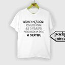 Koszulka z nadrukiem, prezent na dzień edukacji, super nauczyciel