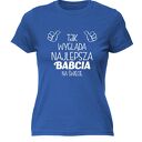 Koszulka z nadrukiem dla babci, prezent najlepsza babcia, babunia, dzień, urodziny