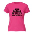 Koszulka z nadrukiem, najlepsza MAMA, prezent dzień matki, urodziny, święta