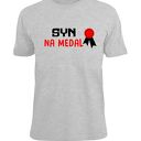 Koszulka z nadrukiem dla syna, synów, najlepszy syn, prezent na urodziny od rodziców