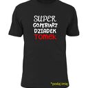 Koszulka z nadrukiem dla dziadka, prezent najlepszy dziadek, urodziny, święta