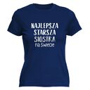 Koszulka z nadrukiem dla starszej lub młodszej prezent, urodziny, młodsza starsza
