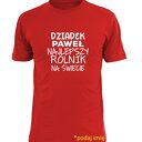 Koszulka z nadrukiem dla dziadka, prezent najlepszy dziadek, urodziny, święta