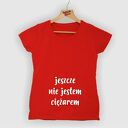 Koszulka z nadrukiem ciążowym, dla kobiety w ciąży, mama