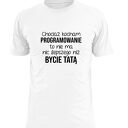 Koszulka z nadrukiem dla informatyka, prezent najlepszy, programista, komputer