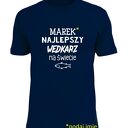 z nadrukiem dla wędkarza, prezent najlepszy wędkarz, wędkarstwo, koszulki, urodziny