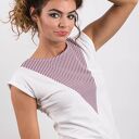 T-SHIRT - KOSZULKA LONELY SHAPE RED WINE, rozmiar L