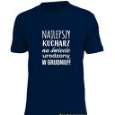 Koszulka z nadrukiem dla kucharza, prezent najlepszy kucharz, gotowanie, urodziny