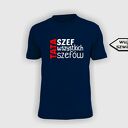 Koszulka z nadrukiem dla taty, prezent dzień ojca, od dzieci, syna, córki, najlepszy