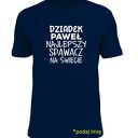 Koszulka z nadrukiem dla dziadka, prezent najlepszy dziadek, urodziny, święta