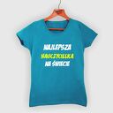 Koszulka z nadrukiem, prezent na dzień edukacji, super nauczycielka, koniec