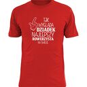 Koszulka z nadrukiem dla dziadka, prezent najlepszy dziadek, urodziny, święta