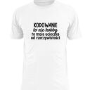 Koszulka z nadrukiem dla informatyka, prezent najlepszy, programista, komputer