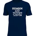 Koszulka z nadrukiem dla dziadka, prezent najlepszy dziadek, urodziny, święta