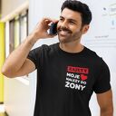 Koszulka na Walentynki Dzień Chłopaka - zajęty dla żony