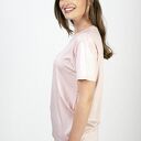 Różowy T-shirt z wiskozy Flow - wygoda na co dzień