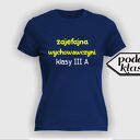 Koszulka z nadrukiem, prezent na dzień edukacji, super nauczycielka, koniec
