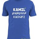 Koszulka z nadrukiem dla kucharza, prezent najlepszy kucharz, gotowanie, urodziny