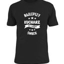 Koszulka z nadrukiem dla kucharza, prezent najlepszy kucharz, gotowanie, urodziny