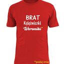 Koszulka z nadrukiem dla brata, prezent najlepszy brat, urodziny bro, święta