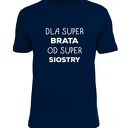 Koszulka z nadrukiem dla brata, prezent najlepszy brat, urodziny bro, święta