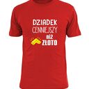 Koszulka z nadrukiem dla dziadka, prezent najlepszy dziadek, urodziny, święta