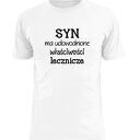 Koszulka z nadrukiem dla syna, synów, najlepszy syn, prezent na urodziny od rodziców